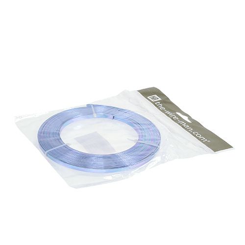 Floristik24 Aliuminio plokščia viela alyvinė 5mm 10m