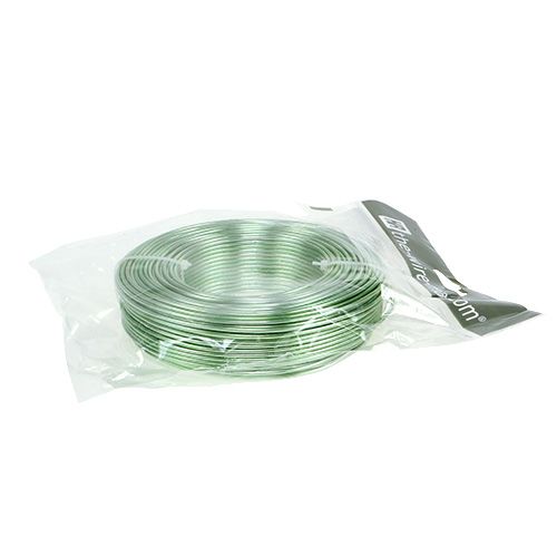 daiktų Aliuminio viela Ø2mm 500g 60m mėtų žalia