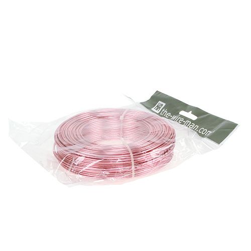 daiktų Aliuminio viela Ø2mm 500g 60m Rožinė