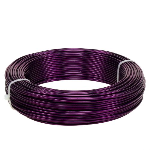 daiktų Aliuminio viela Ø2mm tamsiai violetinė 60m 500g