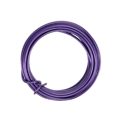 daiktų Aliuminio viela 2mm Violetinė 3m