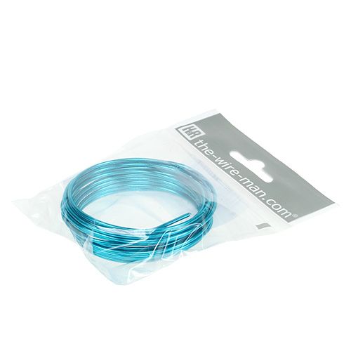 daiktų Aliuminio viela 2mm turkis 3m