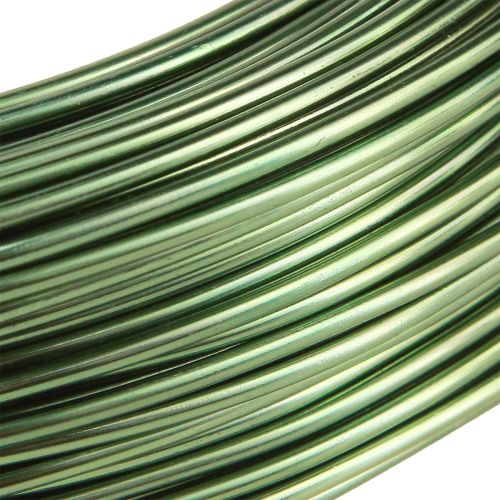 daiktų Aliuminio viela žalia Ø2mm kūrybinė viela tamsiai žalia 500g 60m