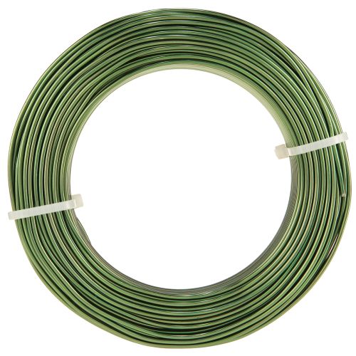 daiktų Aliuminio viela žalia Ø2mm kūrybinė viela tamsiai žalia 500g 60m