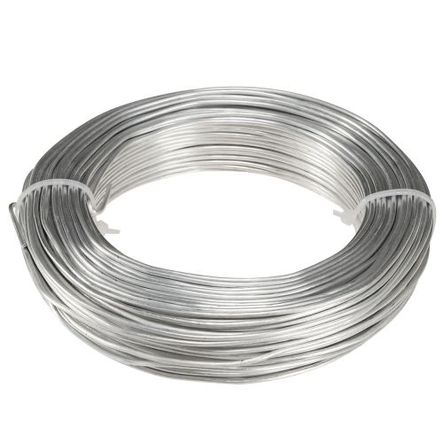 daiktų Aliuminio viela sidabrine metaline viela 2mm 500g