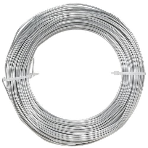 daiktų Aliuminio viela sidabrine metaline viela 2mm 500g