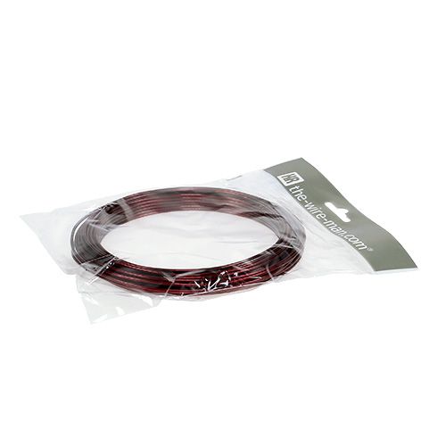 daiktų Aliuminio viela 2mm 100g Bordo