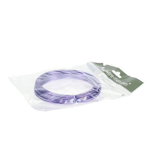 daiktų Aliuminio viela 2mm 100g levandų