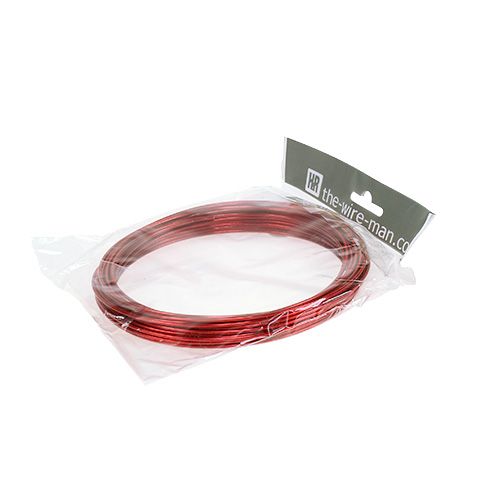 daiktų Aliuminio viela 2mm 100g raudona