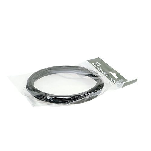 daiktų Aliuminio viela 2mm 100g juoda