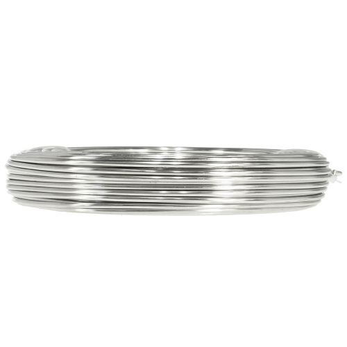 daiktų Aliuminio viela dekoratyvinė viela sidabrinė viela Ø3mm 1kg