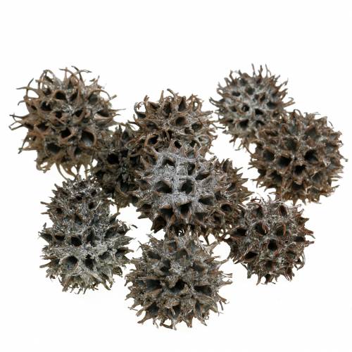 Sweetgum spurgai natūralūs plauti balti 250g