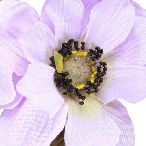 daiktų Anemone dirbtinės gėlės vėjo gėlės alyvinės spalvos L34cm 4vnt