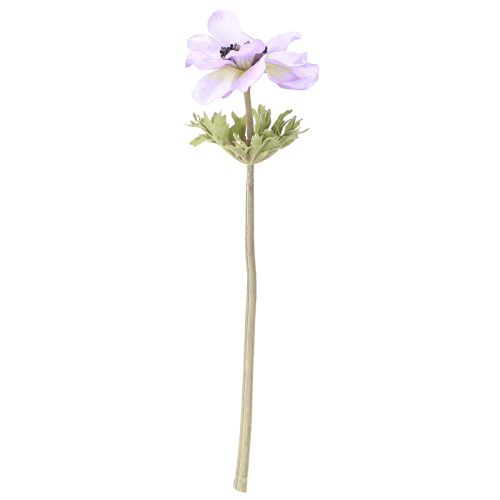 daiktų Anemone dirbtinės gėlės vėjo gėlės alyvinės spalvos L34cm 4vnt