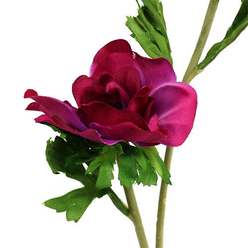 Floristik24 Dirbtinis anemonas Fuchsia 6vnt