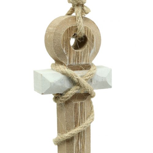 Floristik24 Natūralaus medžio inkaras 20cm x 14cm