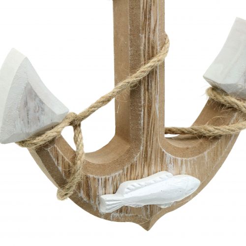 Floristik24 Natūralaus medžio inkaras 20cm x 14cm