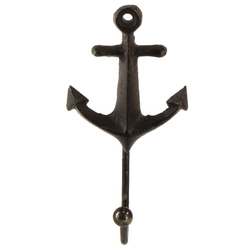 Floristik24 Sienų kabliukas sienų apdaila metalinis inkaras jūrinis 6.5x5x13cm