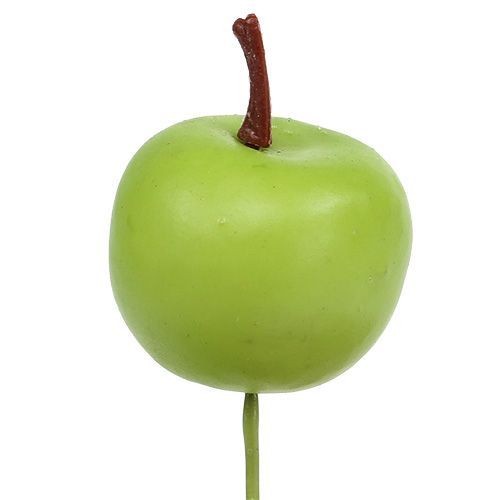 Floristik24 Obuolys mini žalias Ø3,5cm 36psl