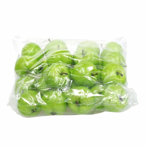 daiktų Mini dirbtinis obuolių žalias Ø4cm 24 vnt