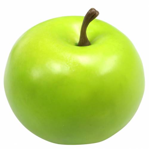Mini obuolys dirbtinis žalias Ø4cm 24vnt