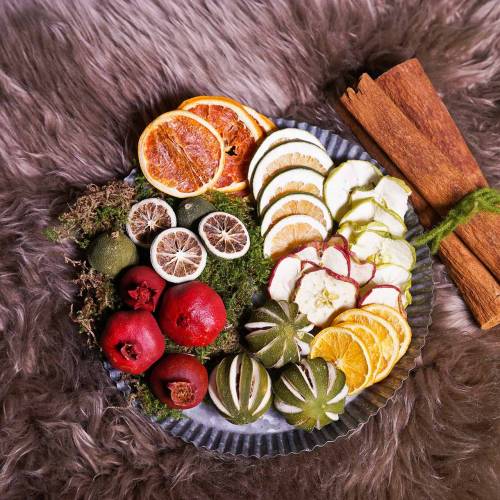 daiktų Obuolių griežinėliai raudoni 500g