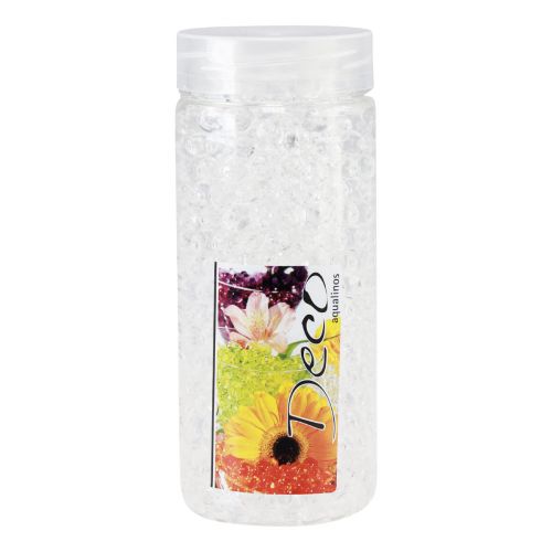 Floristik24 Aqualinos Aqua Pearls dekoratyviniai vandens perlai augalams skaidrūs 8-12mm 500ml