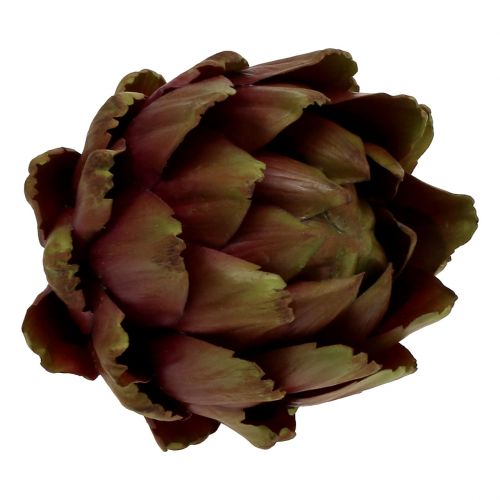 Floristik24 Artišoko žalia, violetinė Ø12cm H13cm