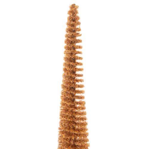 Dirbtinė Kalėdų eglutės dekoracija, plona, su mediniu pagrindu, 40 cm, 3 dalys | Floristik24.lt