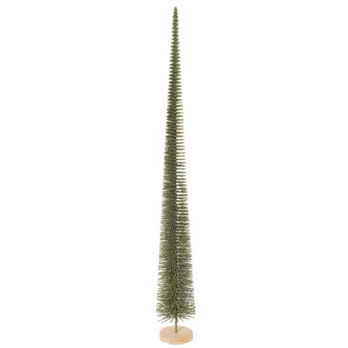 Dirbtinė Kalėdų eglutė su mediniu pagrindu kalėdinėms dekoracijoms, 80 cm pirkti | Floristik24.lt