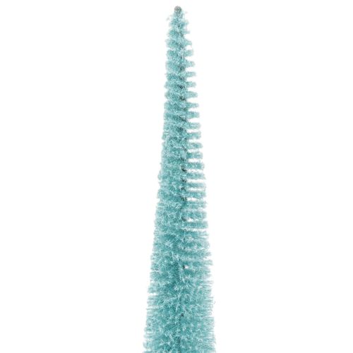 Dirbtinė Kalėdų eglutė, plona, su mediniu pagrindu, 40 cm | Floristik24.lt