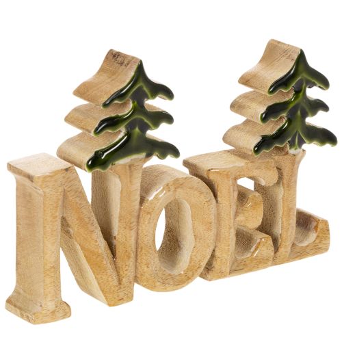 Kalėdinė dekoracija Noel stovas su dviem eglėmis 18 cm pirkti | Floristik24.lt