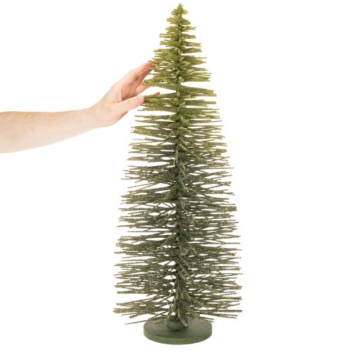 Dirbtinė žalia Kalėdų eglutė žiemos dekoracijai, 70 cm | Floristik24.lt