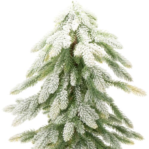 Dirbtinė eglė su sniego dekoracija, žiemai ir Kalėdoms, 95 cm | Floristik24.lt
