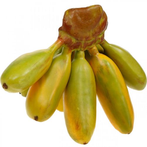 daiktų Dirbtinė bananų kekė, dekoratyviniai vaisiai, maži bananai L7-9cm