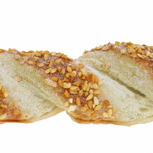 Floristik24 Sezamo ir aguonų lazdelės dirbtinio maisto manekenas 25cm 2vnt