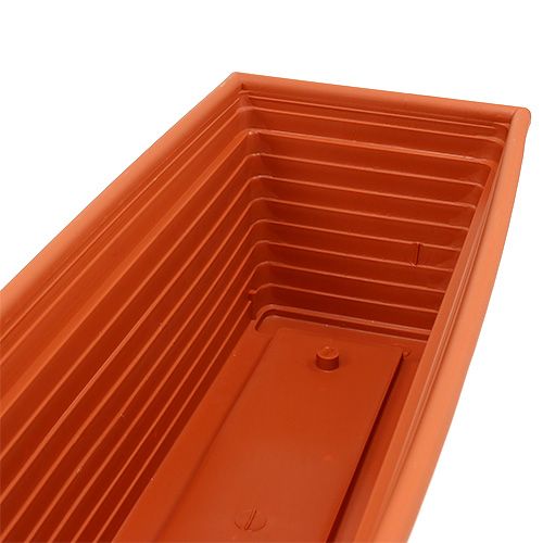 Floristik24 Balkono dėžė &quot;Nowa&quot; terakotinė 51cm x 21cm, 1vnt