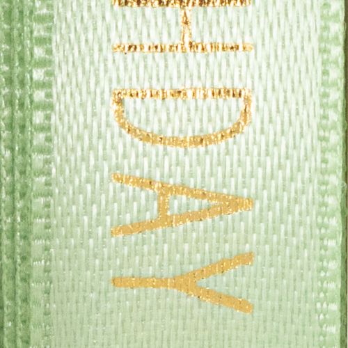 daiktų Dekoratyvinė dovanų pakavimo juostelė „Su gimtadieniu“, 18 m