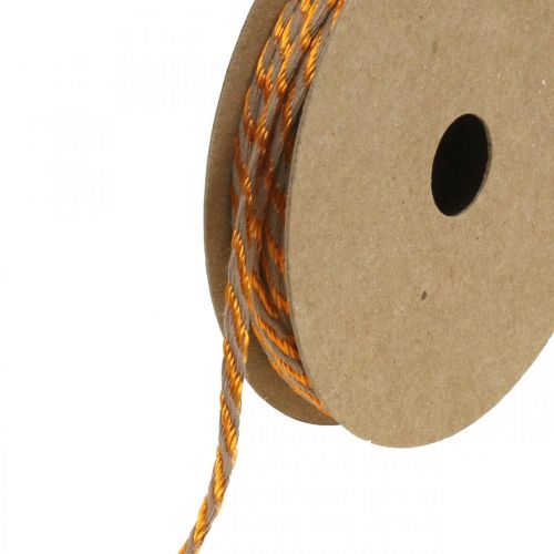 Floristik24 Virvelė, papuošalų virvelė, auksinė virvelė Auksinės natūralios spalvos L20m Ø4cm