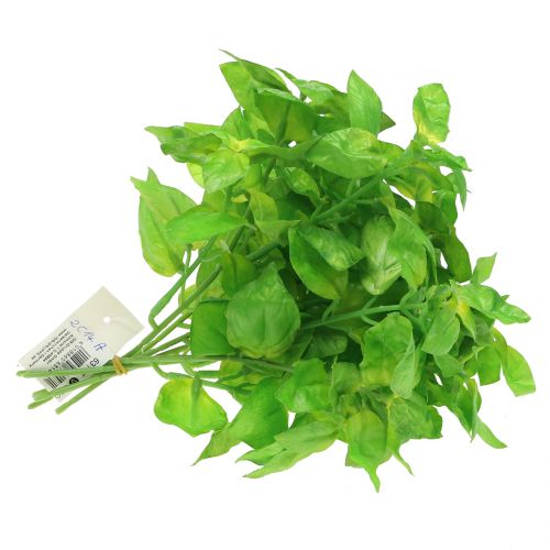 Floristik24 Bazilikas dirbtinis žalias 25cm 6vnt