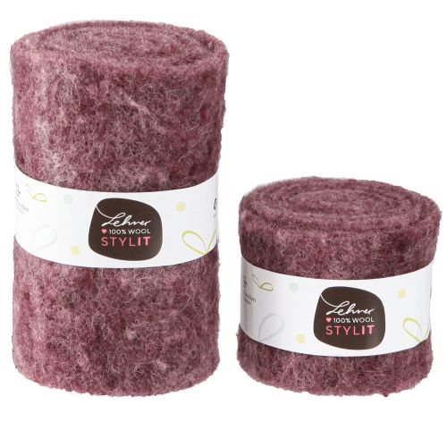 daiktų Amatų veltinis Berry dekoratyvinis juostos veltinis W7/15cm L1/1m rinkinys iš 2