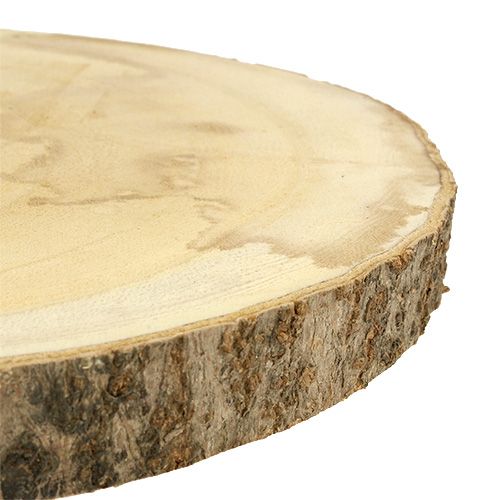 Floristik24 Medžio diskas Ø30cm - 35cm natūralus