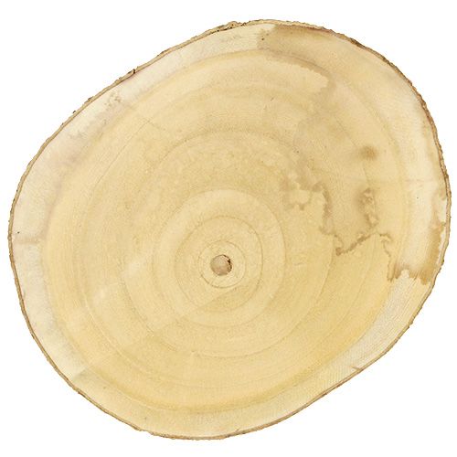 Floristik24 Medžio diskas Ø30cm - 35cm natūralus