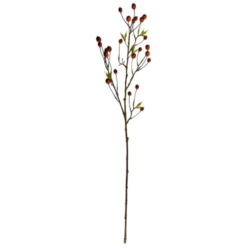 Floristik24 Uogų šakelė raudona dirbtinė dirbtinė šakelė deko šakelė 82cm