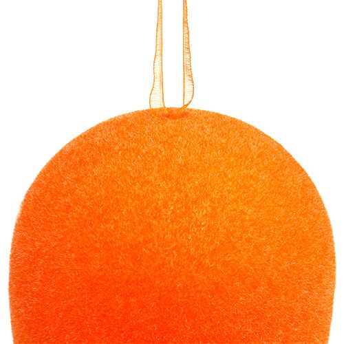 Floristik24 Flokuoti dekoratyviniai margučiai 12cm 8 vnt