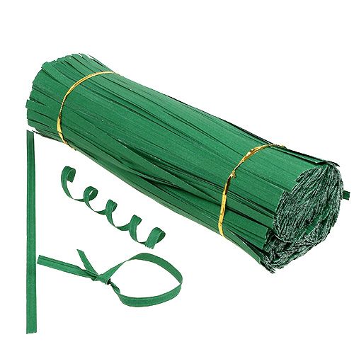daiktų Rišimo juostelės ilgos žalios 30cm 2 laidų 1000 vnt