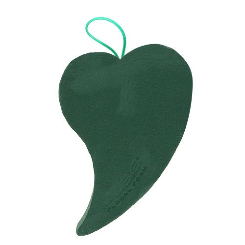 Floristik24 Gėlių putplasčio širdelė 18cm x 9cm x 3,5cm
