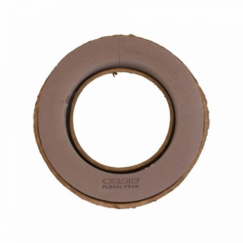 Floristik24 Oasis Floral Foam Ring Biolit Nature Source Brown 32cm 2vnt