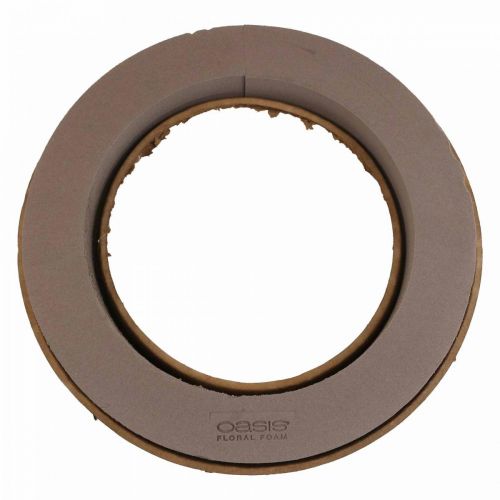 Floristik24 Oasis Floral Foam Ring Biolit Nature Source Brown 44cm 2vnt