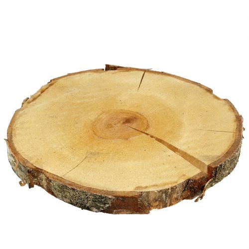 Floristik24 Natūralaus beržo griežinėlis Ø30cm - 35cm